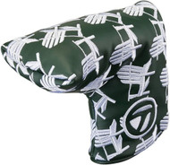Taylor Made Summer Commemorative Blade Putter Headcover (Green/White) 2024 NEW