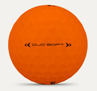 Wilson Staff Duo Soft Golf Balls (Orange, 3pk) 1 Sleeve 2025 NEW