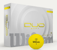 Wilson Staff Duo Soft Golf Balls (Yellow, 12pk) 2025 NEW