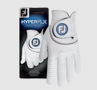 Footjoy Hyperflx Glove (Men's, LEFT, White)  NEW