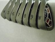 Ping G15 Irons Set 4-PW Black (Graphite Soft-Regular, LEFT) Senior Golf Clubs LH