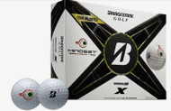 Bridgestone Tour B-X Mindset Golf Balls (White, 12pk) 1 Dozen  2024 NEW