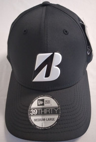 Bridgestone Golf New Era Fitted 2021 Hat (Black, Medium-Large) NEW