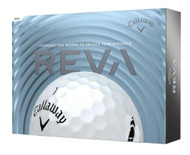 Callaway REVA 2021 Golf Balls (Pearl, 12pk) Ladies NEW