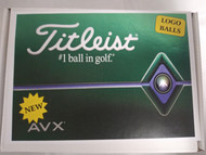Titleist AVX Golf Balls (White, 12pk, OUT OF BOX, Logos) Clam Shell 2020 NEW