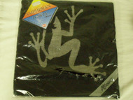 Frogger Amphibian Towel (Black) 28"x14" Golf NEW