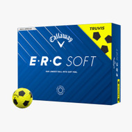 Callaway ERC Soft Truvis Golf Balls  (Yellow/Black, 12pk) 1dz 2025 NEW
