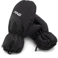 Ping  Cart Mittens (Black) 2024 Fleece Lined Winter Golf Gloves NEW