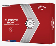 Callaway Chrome Soft Triple Track Golf Balls 2022 (White 12pk) NEW