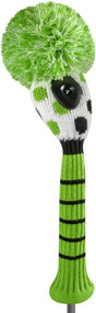 Just 4 Golf Dot Fairway Headcover (Lime/White/Black) J4G NEW