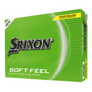 Srixon Soft Feel Golf Balls (Tour Yellow, 12pk) 1 dz 2025 NEW