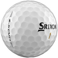 Srixon Z-Star Diamond Golf Balls (Pure White, Spinskin, 3pk) 1 Sleeve 2025 NEW