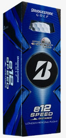 Bridgestone e12 Speed Distance Golf Balls (White, 3pk) 1 Sleeve 2025 NEW