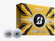 Bridgestone e12 Straight Distance Golf Balls (White, 12pk) 1 DZ 2025 NEW