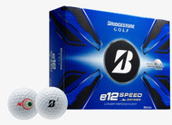 Bridgestone e12 Speed Distance Golf Balls (White, 12pk) 1 DZ 2025 NEW