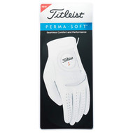 Titleist Perma Soft Golf Glove (Women's RIGHT 2019, White) NEW