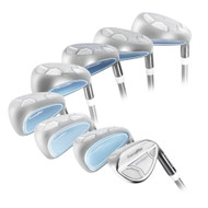 Powerbilt EX-550 Hybrid/Irons Set 4-PW+SW (Graphite, LADIES) Golf NEW