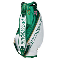 Taylor Made Season Opener Staff Bag (6 way top, White/Green) 2025 NEW