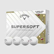 Callaway Supersoft Golf Balls (Cheers Logos, 12pk) 1dz 2025 NEW