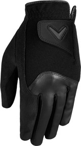 Callaway Rain Spann Golf Gloves (Men's Pair, Black) 2023 NEW