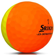 Srixon Q-Star Tour Divide Golf Balls (Brite Yellow/Orange, 3pk) 1 Sleeve 2024 NEW