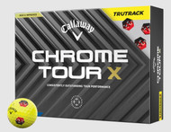 Callaway Chrome Tour X Tru Track Golf Balls (USA, 12pk) 1dz 2024 NEW
