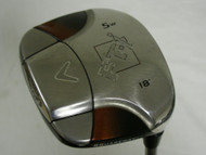 Callaway FT-I Squareway 5 Wood 18* (Fujikura, STIFF) 3w Golf Club