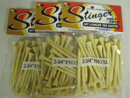 Stinger Golf Tees (2 3/4 Inch Pro XL) 2.75" Performance Tee New