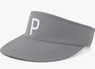 Puma P Visor (Slate Sky/White Glow, One Size) Golf Hat NEW