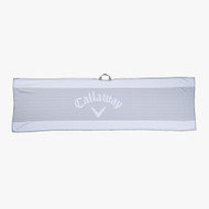Callaway Cooling Towel (White/Grey, 40"x11.5") Golf 2023 NEW