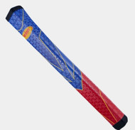 Winn Savior Pistol Lite Putter Grip (Standard, Red/Blue/Yellow, WSP-RBY) NEW