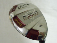 Callaway Big Bertha Diablo 3 Hybrid 21* (Graphite, REGULAR) 3H Golf Club
