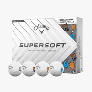 Callaway SuperSoft Father's Day Grillmaster Golf Balls (White, 12pk) 2025 NEW