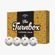 Callaway Chrome Tour Turnbox Golf Balls (White, 12pk) 1dz 2025 NEW