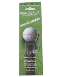 Nickel Putter Ball Pick-Up Ball Retriever Golf NEW