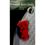 JEF World Of Golf Premium Score Caddy (Score Keeper) Accessory NEW