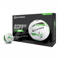 Taylor Made SpeedSoft Ink Golf Balls (Green, 24pk) 2dz NEW - Father's Day Sale!!