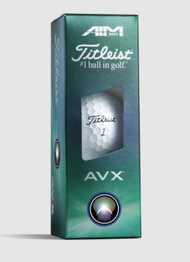 Titleist AVX AIM 360 Golf Balls (White, 3pk) 1 Sleeve 2025 NEW