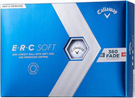 Callaway ERC Soft 360 Fade Golf Balls (White, 12pk) 1dz 2023 NEW