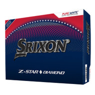 Srixon Z-Star Diamond Limited Edition USA Golf Balls (White, 12pk) 1 Dz 2025 NEW