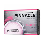 Pinnacle 2016 Soft Golf Ball (Pink, 15 pack) 15pk NEW