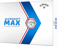 Callaway Supersoft MAX 2023 Golf Balls (White, 12pk) Max Distance NEW