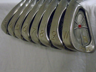 Ping ISI Nickel Irons Set 3-PW Green Dot (Steel ZZ-Lite Stiff) RARE Golf Clubs