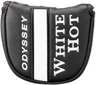 Odyssey White Hot Versa Putter Headcover (Black/White, MALLET) Magnetic Cover NEW
