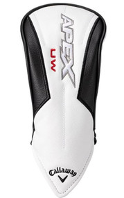Callaway Apex Utility Wood Headcover (Black/White) 2023 Golf Club Cover NEW