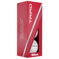 Wilson Staff Triad Golf Balls (White, 3pk) 1 Sleeve 2022  NEW