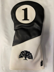 Callaway Vintage Driver Headcover (Black/White) John's Island Club Golf Logo NEW