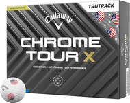 Callaway Chrome Tour X Tru Track Golf Balls (USA, 24pk) 2dz 2024 NEW