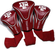 Team Golf Contour Golf Club Headcovers 3pk (Texas A&M Aggies) NCAA NEW