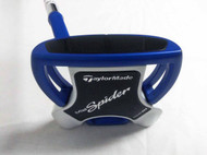 Taylor Made My Spider Tour Putter 35" (Blue/White. Mallet, Slant Neck, LEFT) LH